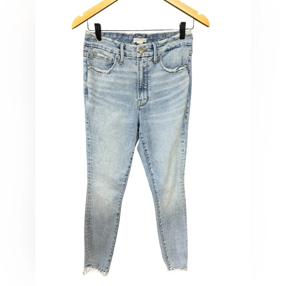 Good American Good Legs Destroyed Hem Jeans - Picture 3 of 6